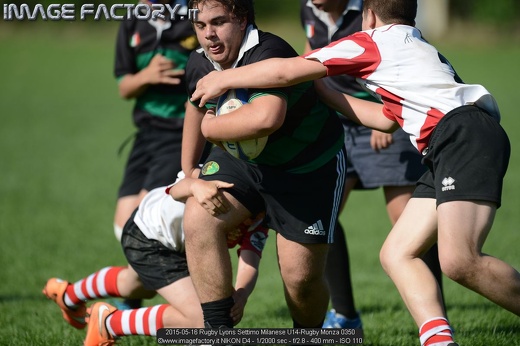 2015-05-16 Rugby Lyons Settimo Milanese U14-Rugby Monza 0350